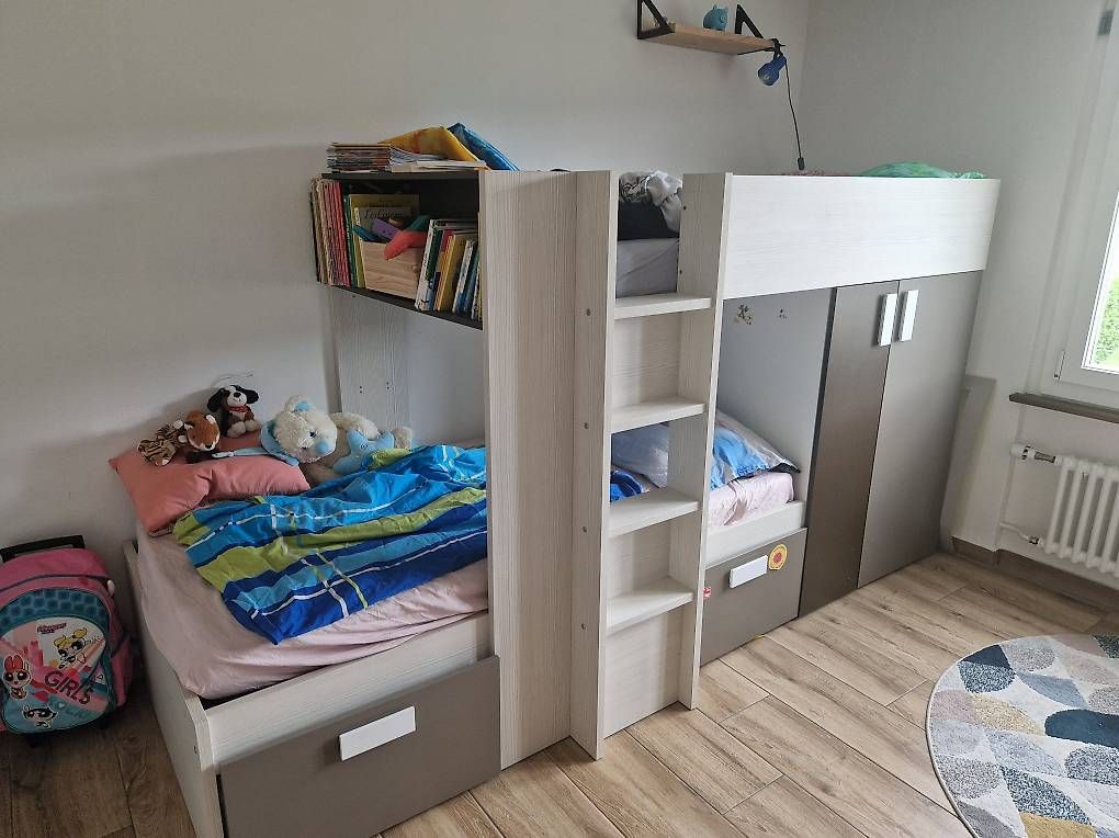 Conforama Letti: Lit à étage avec rangements intégré – Usato da Chézard-St-Martin venduto da syl_9968