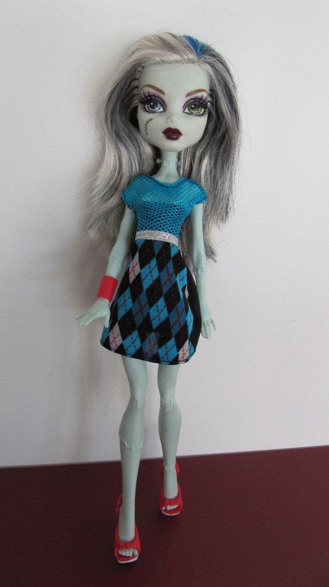 Puppen: Monster High Frankie Stein – Gebraucht aus Brunnen von Kiwiland1