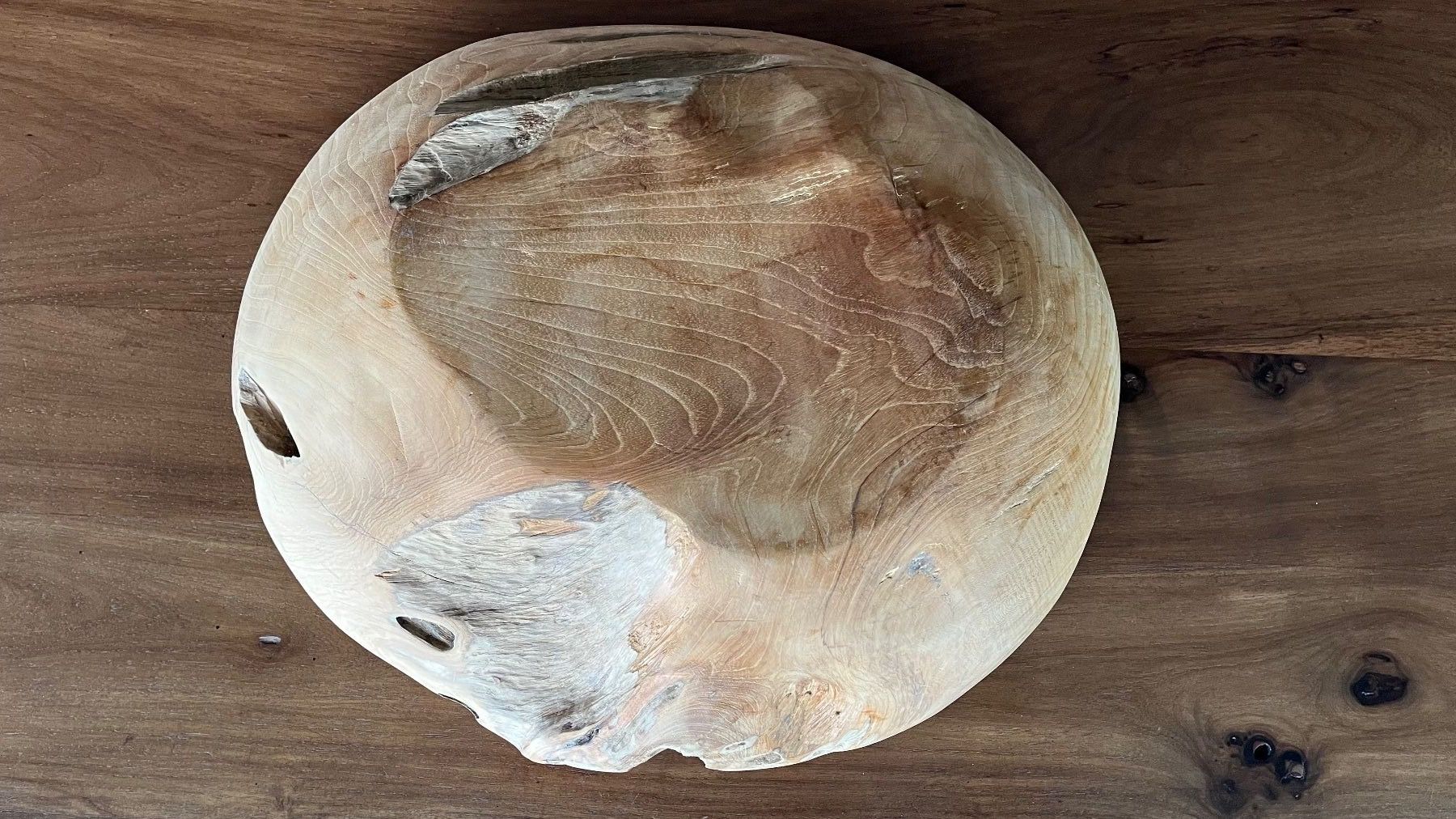 Ciotole: grosse wunderschöne Holzschale aus Südafrika – Usato da Zofingen venduto da Klavier777 7