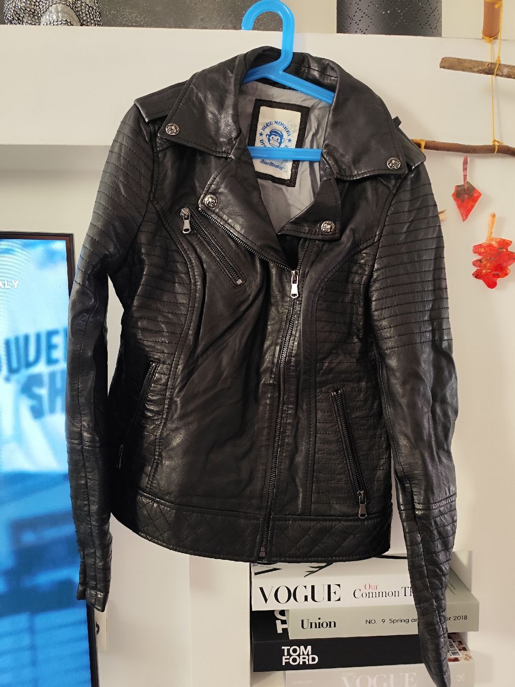 Giacche: Giacca in pelle Blue Monkey – Nuovo (secondo la descrizione) da Solduno venduto da bot_7m28