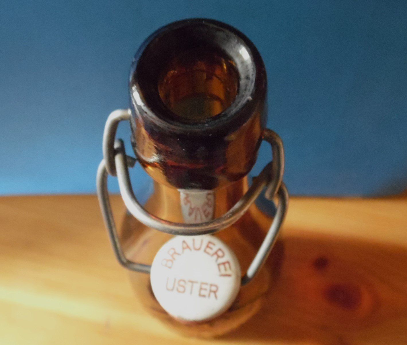 Bottiglie: Bierflasche Export Bier Brauerei P. Bartenstein Uster – Usato da Lichtensteig venduto da B-B-Bier 4