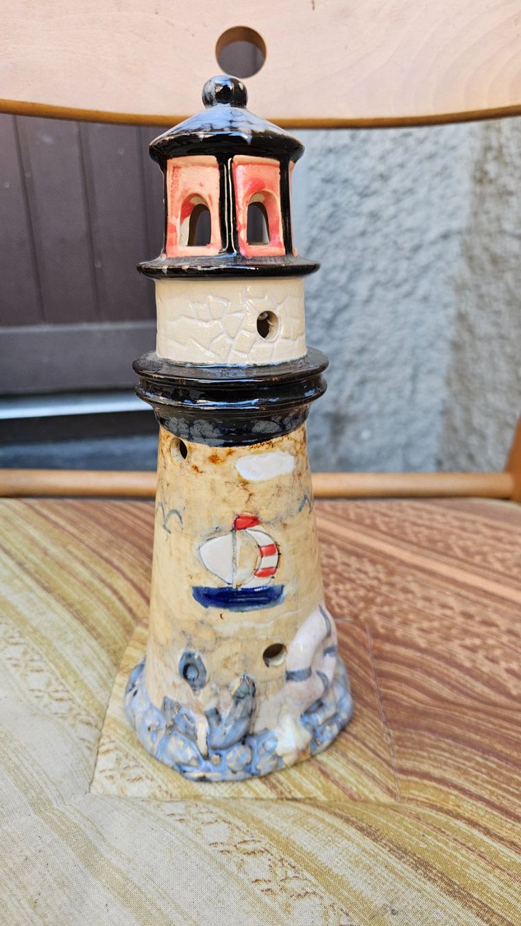 Portacandele: Porta lumino faro – Usato da Melano venduto da H-Sara