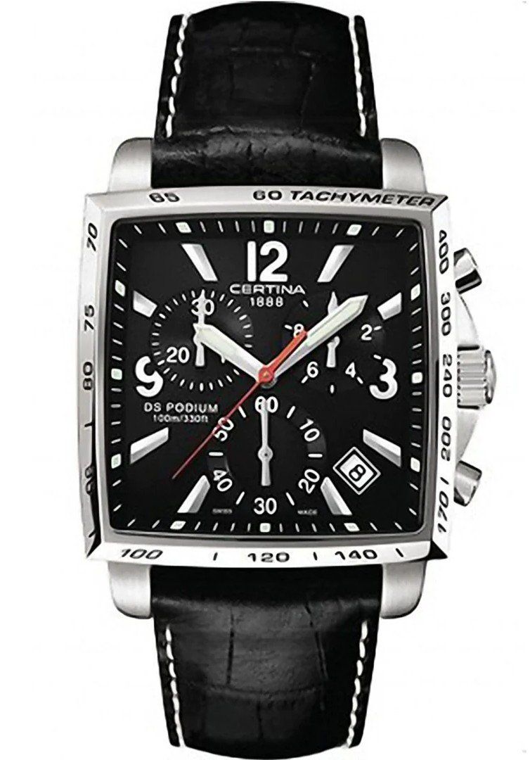 Certina Montres: Certina DS Podium Square Chrono – D'occasion à Giswil par 7395hans