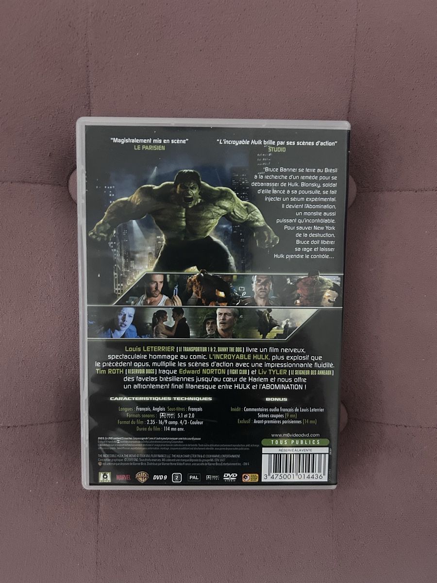 Alle DVDs: DVD Hulk  – Gebraucht aus Genève von Sarahchge 1