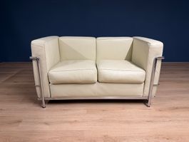 Designersofa LC2 Le Corbusier Replica Made in Italy