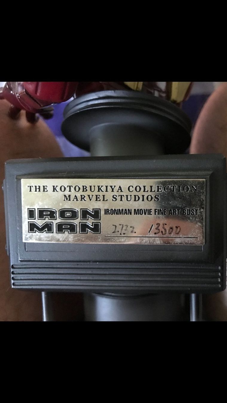 Marvel Statuette: Buste IRON MAN de Kotobukiya – Usato da Le Lignon venduto da Aladdin67 4