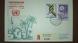 Swissair Geneve - Oran 07.04.1976