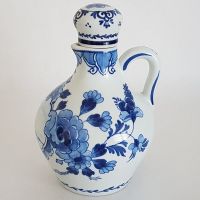 Flasche mit Stopfen Essig/Öl Royal Delft De Porceleyne Fles