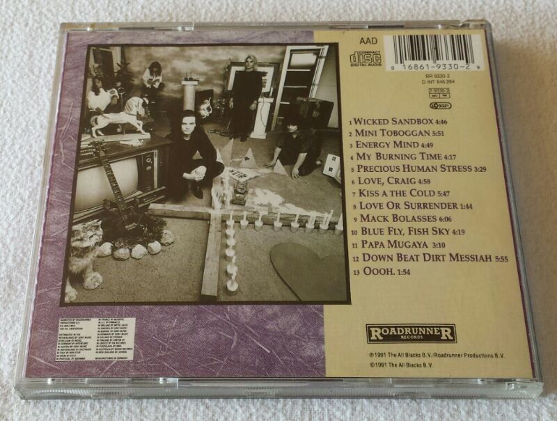 CD: Last Crack – Burning Time - CD - 1991 - First Press – Usato da Uster venduto da Zardodel 1