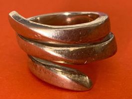 Silberring sprirale 3 fach (54)