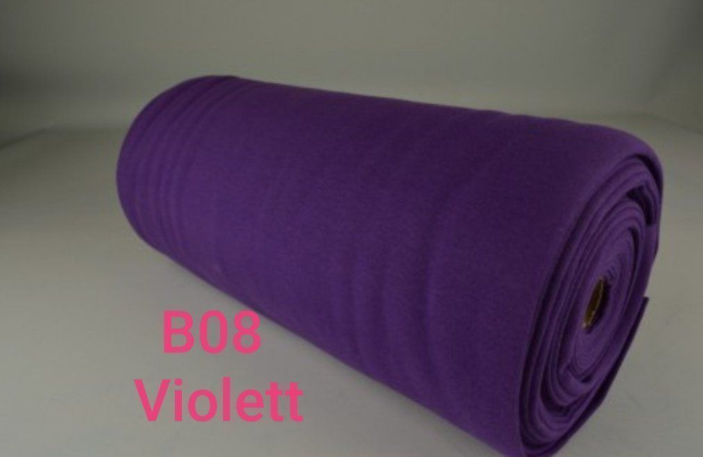 Stoffe: Bündchen Violett – Neu und originalverpackt aus Steg im Tösstal von J.Kreisl