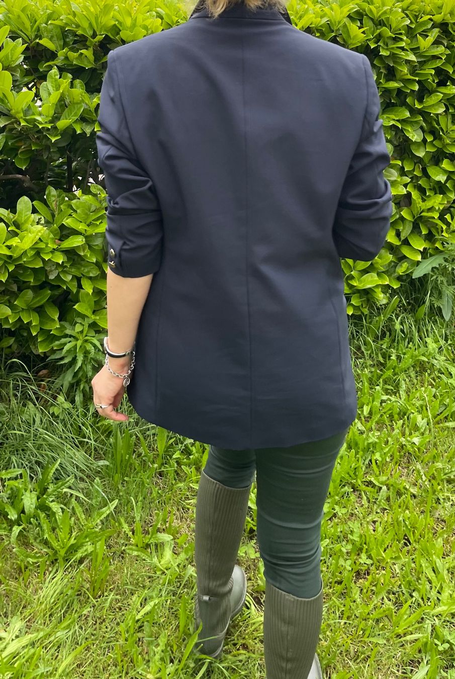 Giacche: Chic e elegante Blazer-colore blue scuro-M/L-autunno – Nuovo (secondo la descrizione) da Gordevio venduto da LanaZimm 3