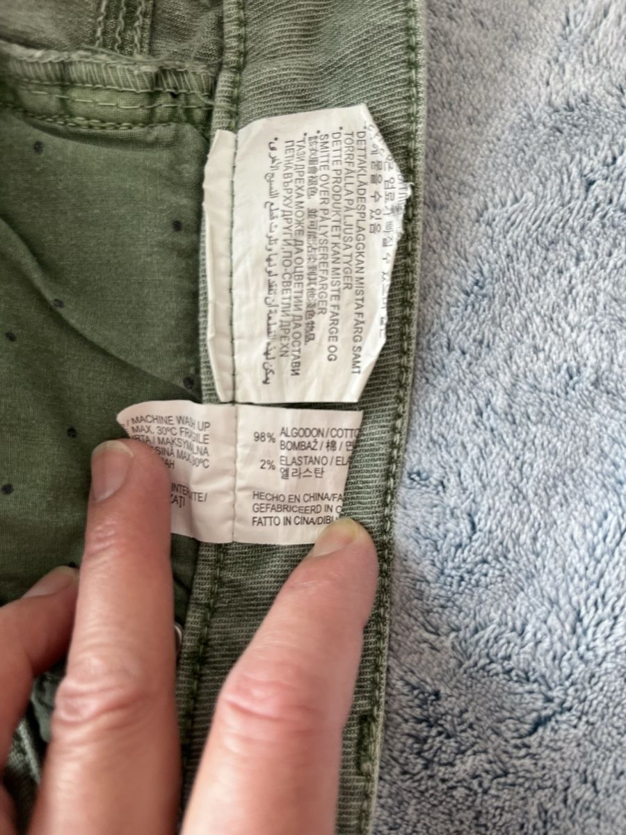 Pull&Bear Jeans: Pull&Bear Khaki Green Denim Shorts, EUR 34 – Neu (gemäss Beschreibung) aus Gümligen von caron__ 5