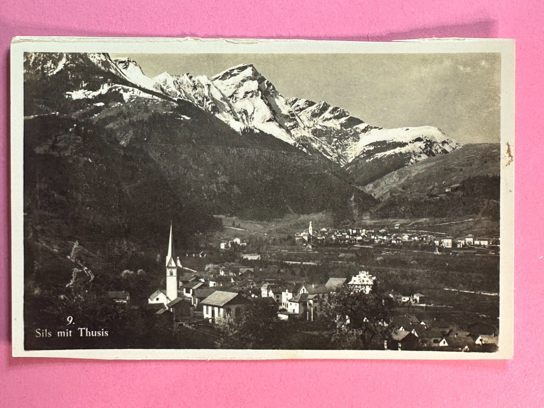 Ansichtskarten: Sils mit Thusis – Gebraucht aus Steg VS von danwer74