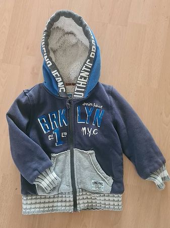 Kinder Kapuzenjacke Vingino Brooklyn dunkelblau Grösse 92/98