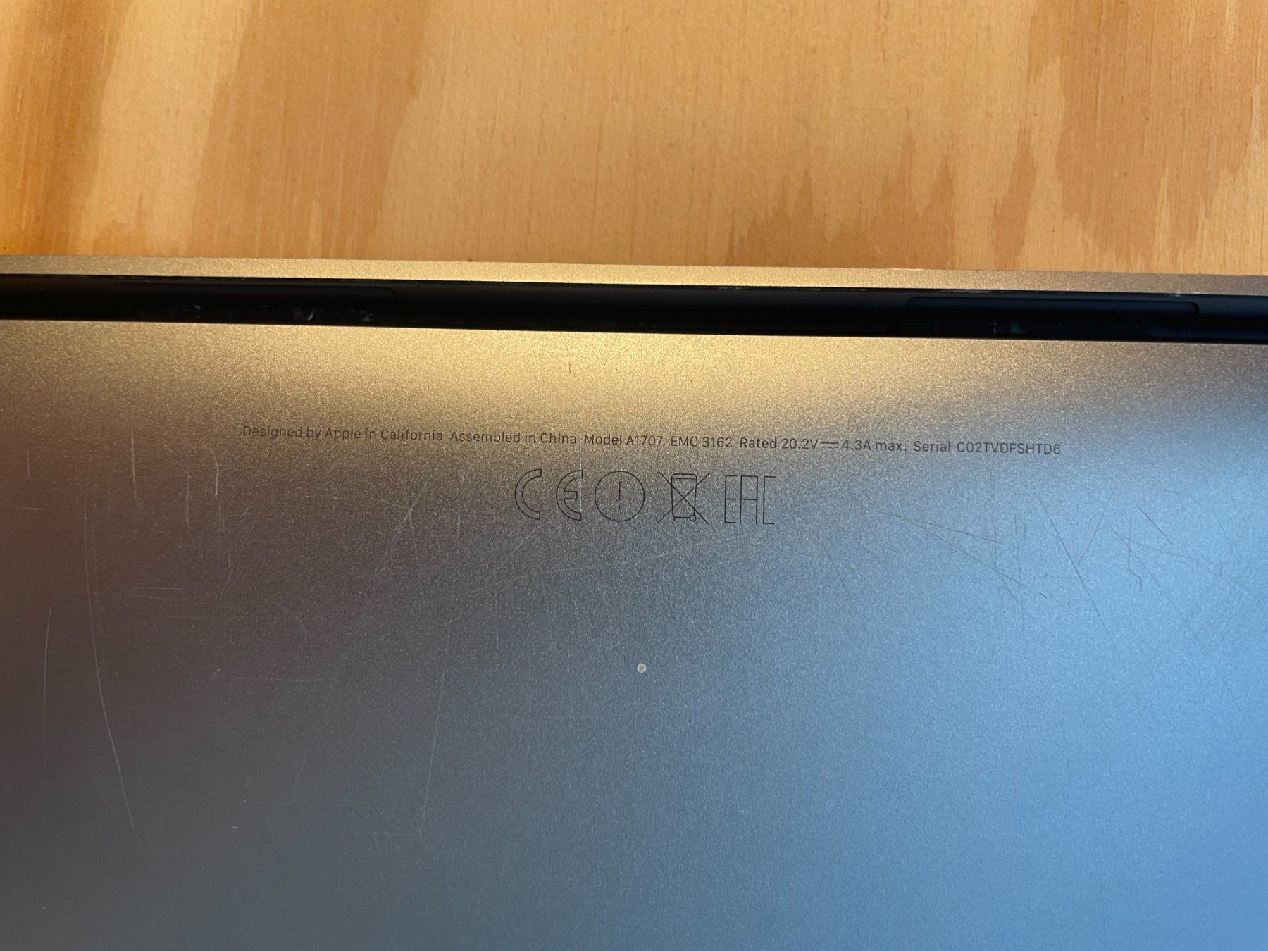 Apple Notebooks: MacBook Pro 15-inch, 2017 – Gebraucht aus Zürich von ste_czw8 4