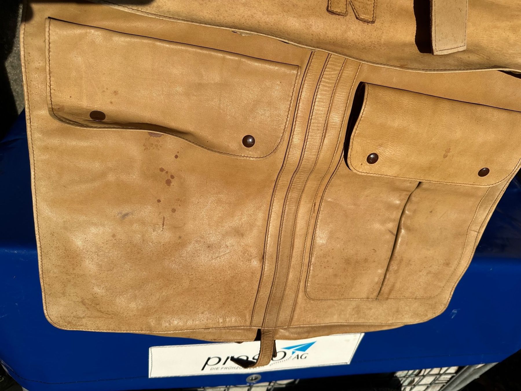 Nina Ricci Borse: Nina Ricci Ledertasche Kleidertasche – Usato da Zürich venduto da atlantis77 1