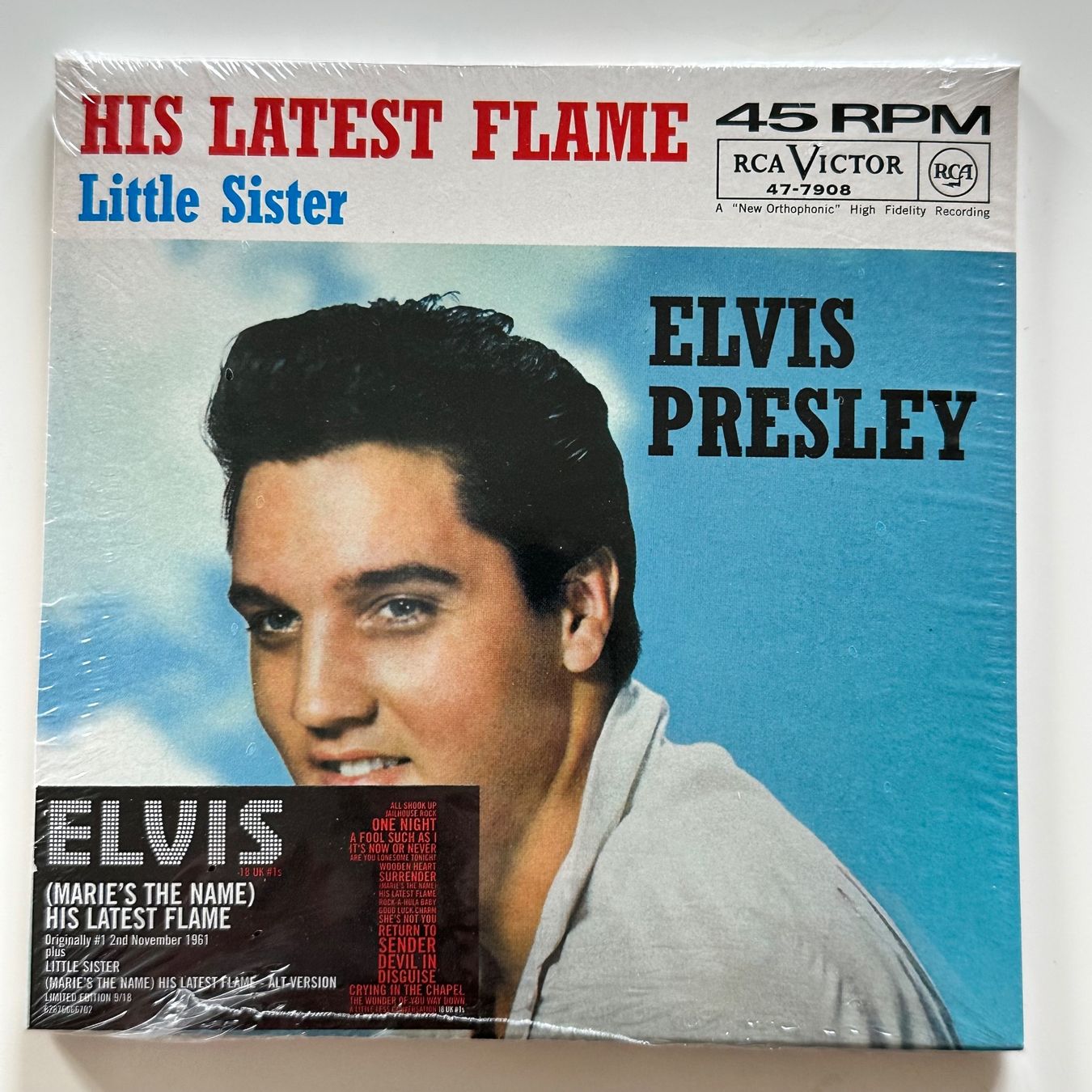 CD: Elvis - CD-Single - Little Sister/His Latest Flame – Nuovo e nell'imballaggio originale da Etzwilen venduto da presley3577