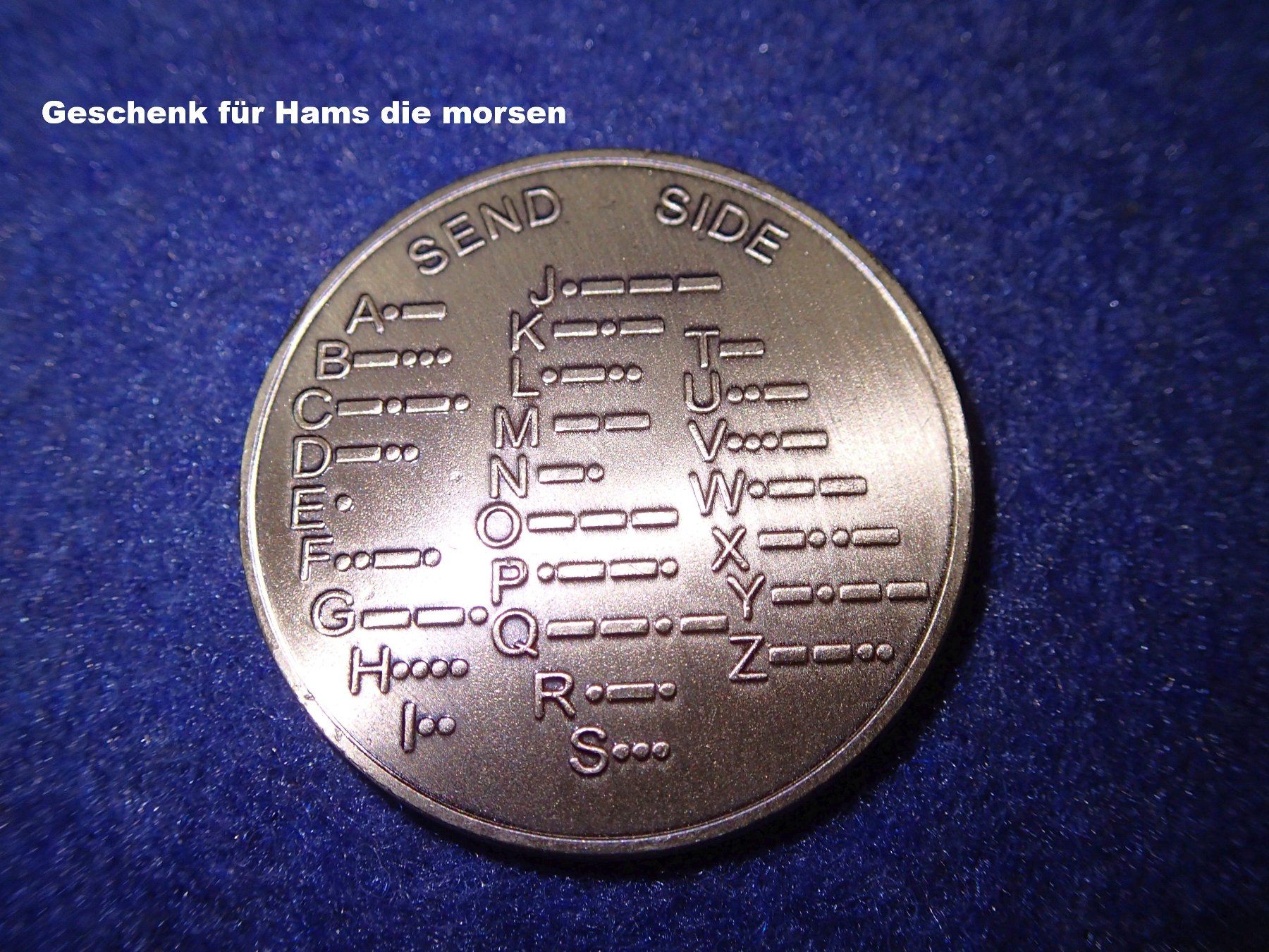Tutti le monete: Morsecode Münze Maxiversion Bronze – Nuovo e nell'imballaggio originale da Zürich venduto da youelec