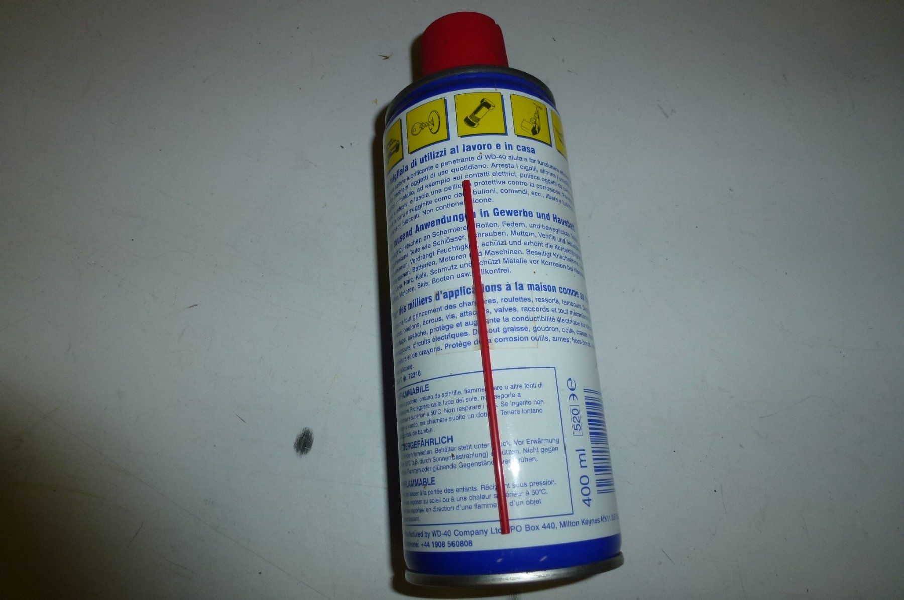 Tutti gli attrezzi: WD 40 – Usato da Bürglen UR venduto da daisyxy5 1