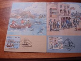 Satz Maximumkarten Australien 2000, First Fleet, 20 Belege