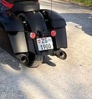 Kennzeichen Motorrad ZG 1900