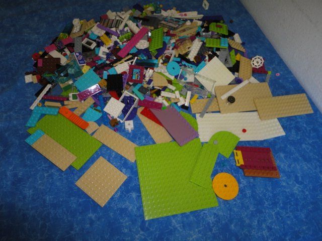 Lego Spielzeuge: LEGO CA. 1,164 KILO PLATTEN-PLÄTTCHEN-TRANSPARENTE – Gebraucht aus teufen von Donschabl 1