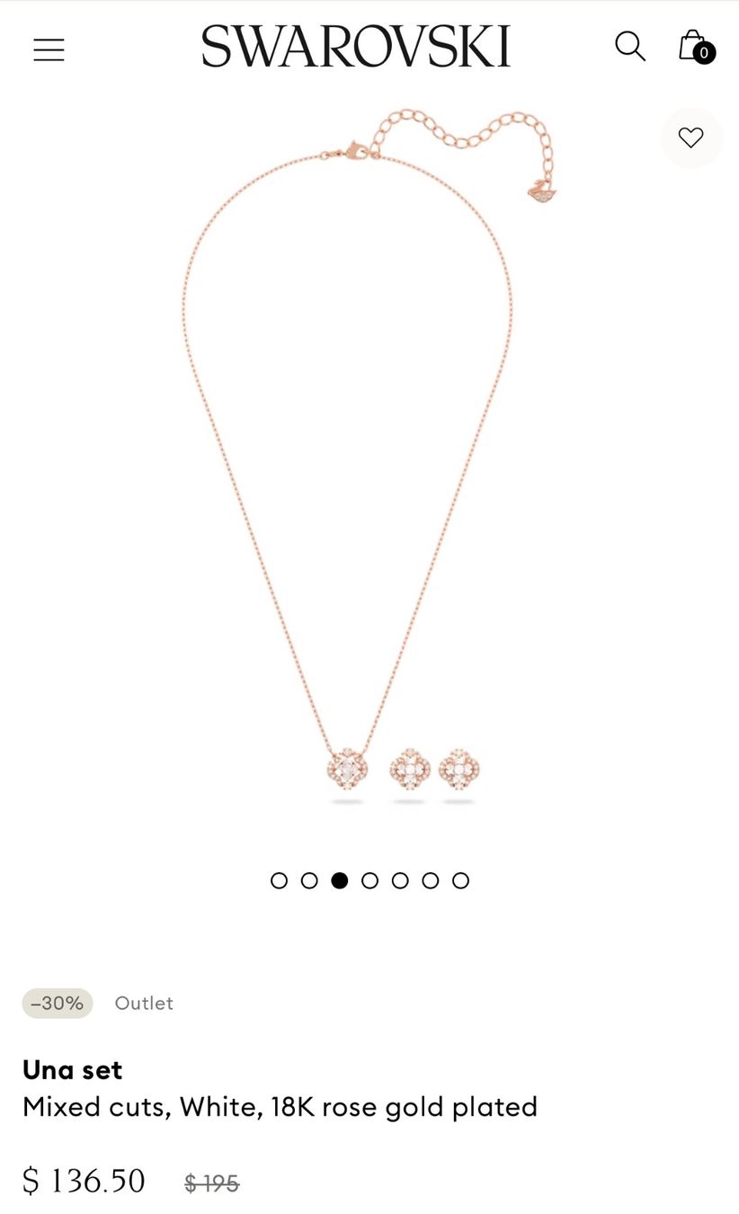 Swarovski Catenine: SWAROVSKI Una Set – Usato da St. Gallen venduto da kka_l9wg 2