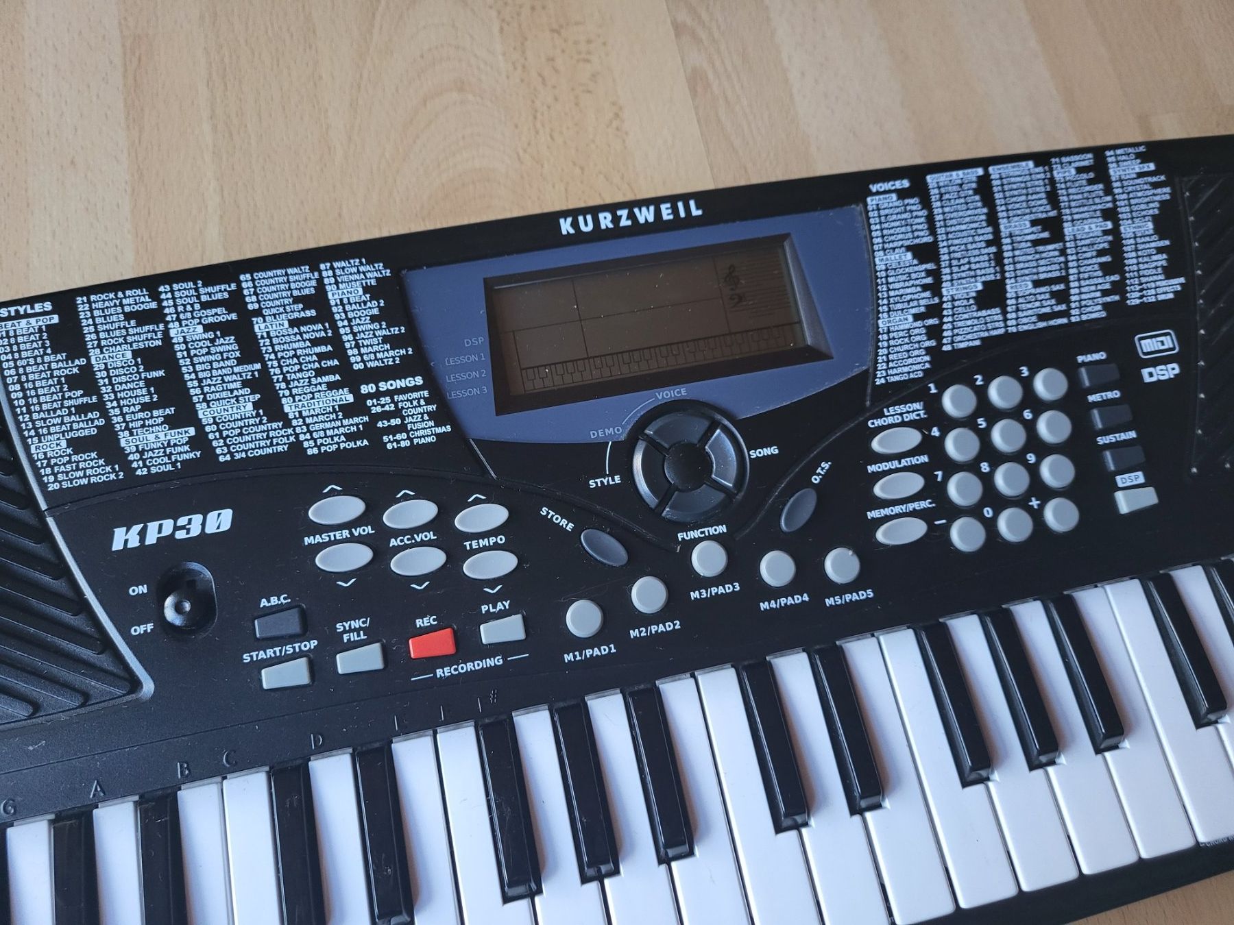 Strumenti musicali: Neuwertiges Keyboard Kurzweil KP30 – Usato da Eggiwil venduto da kariiina 3