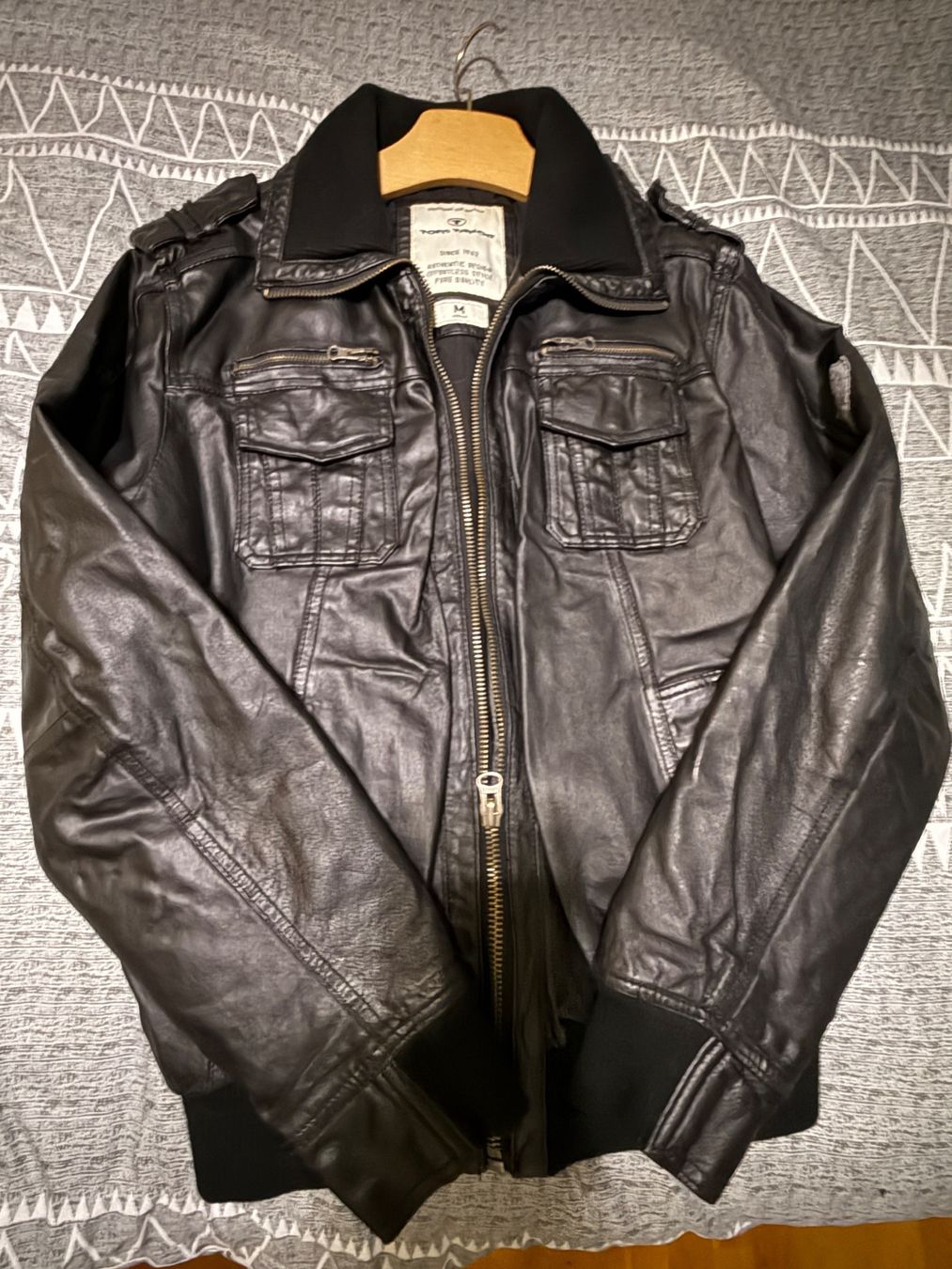 Tom Tailor Giacche: Tom Tailor Lederjacke Gr M – Nuovo (secondo la descrizione) da Thusis venduto da MH83 2