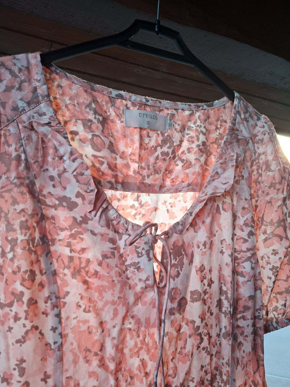 Cream Vestiti: Rosa Kleid gemustert – Usato da Buchs SG venduto da het_ylh6 2