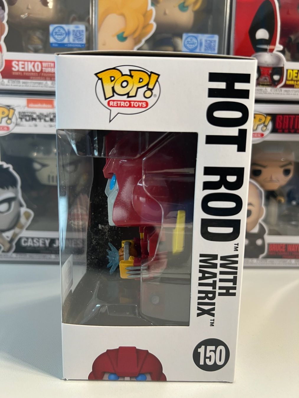Funko Statuette: Funko POP! Transformers Hot Rod with Matrix Limitée 7500 Pcs – Nuovo e nell'imballaggio originale da Le Mouret venduto da perfectbijou 3