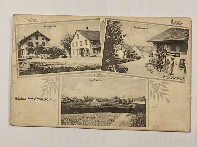 Historische Dorfansichten von Rikon bei Effretikon (Gebraucht) in Bauma ...