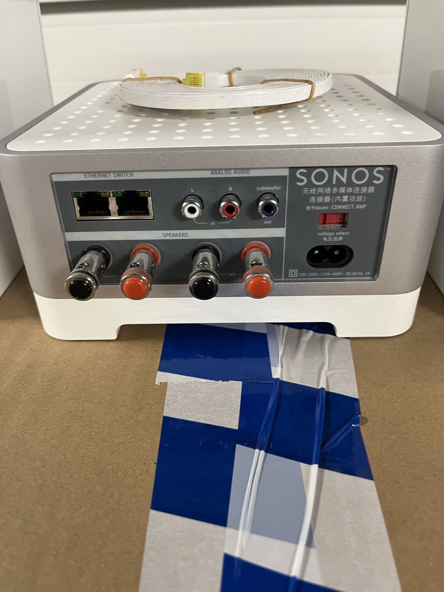 Sonos Amplificatori: Sonos Amp mit Yamaha LS Weiss – Usato da Rabius venduto da Paulchen1981 5