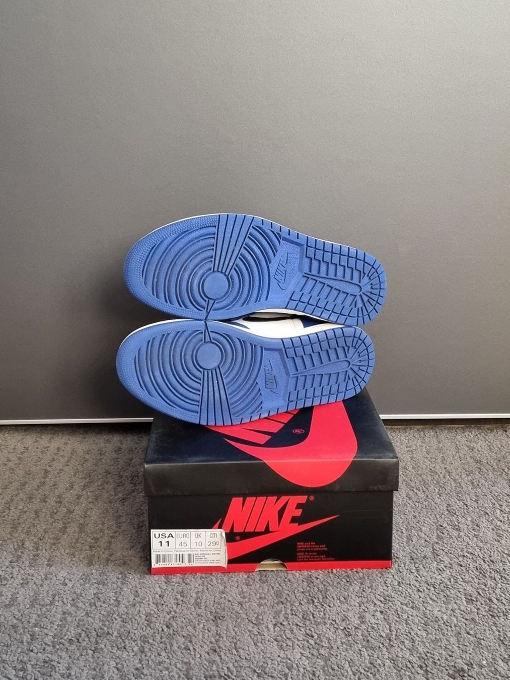 Nike Scarpe da uomo: Nike Air Jordan 1 Game Royal 45 – Nuovo (secondo la descrizione) da Basel venduto da FrozenFire 4