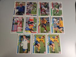 WM94 11 Karten USA,Mexico, Kolumbien, Schweden (inkl. Lalas)