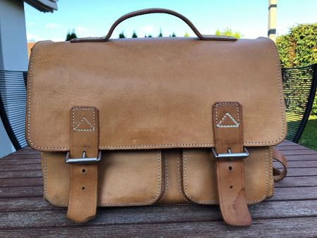 Ledertasche /Schultasche / Lehrermappe