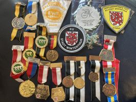 Radsport Medaillen Sammlung RV Stadt Winterthur