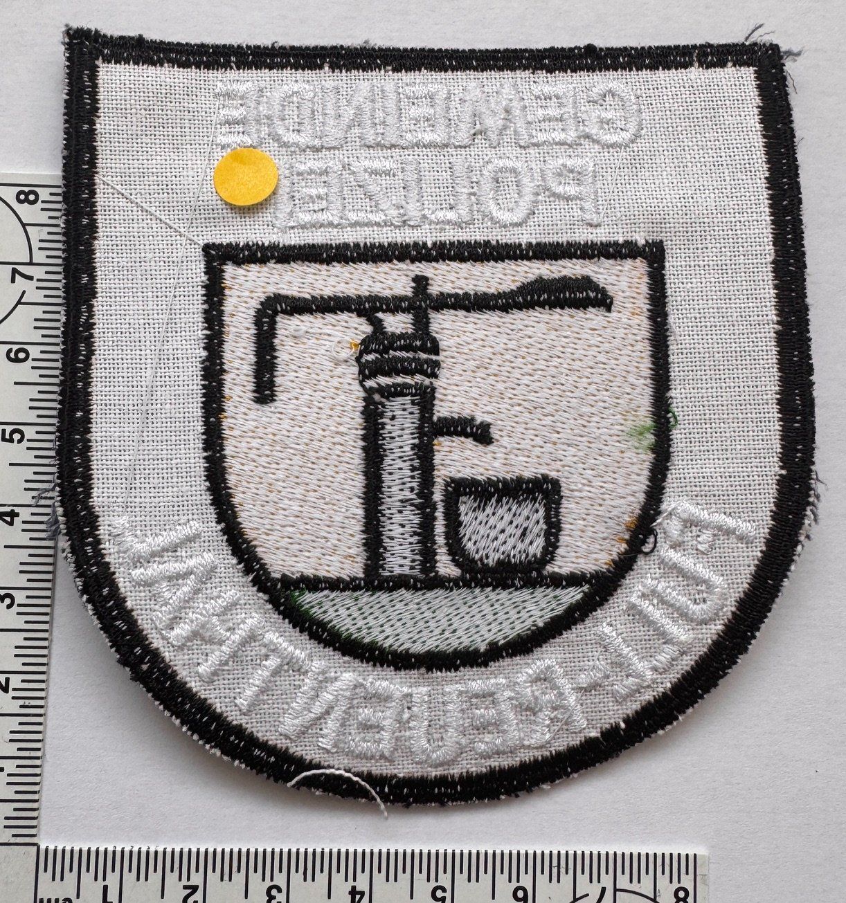 Placchette & Badge: 1 Polizei Abzeichen Gemeindepolizei Full-Reuenthal – Nuovo (secondo la descrizione) da Zürich venduto da Policepatch 1