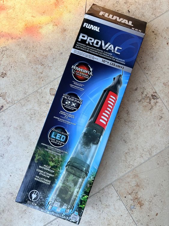 Fluval Aqua Pro Vac Elektrikli Dip Süpürgesi