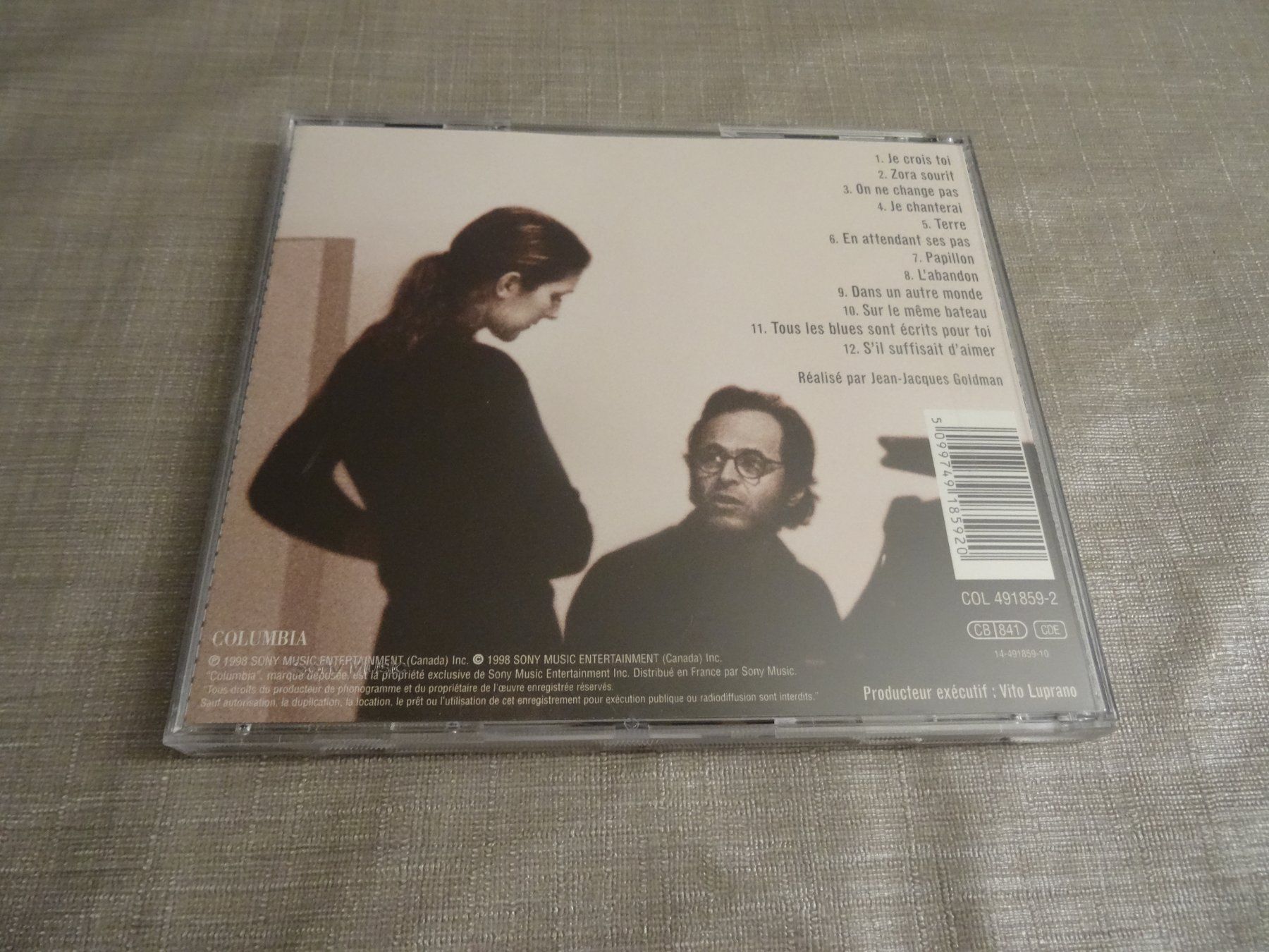 CDs: Céline Dion - S'il suffisait d'aimer - CD – Gebraucht aus Olten von Disc-Ausverkauf 2