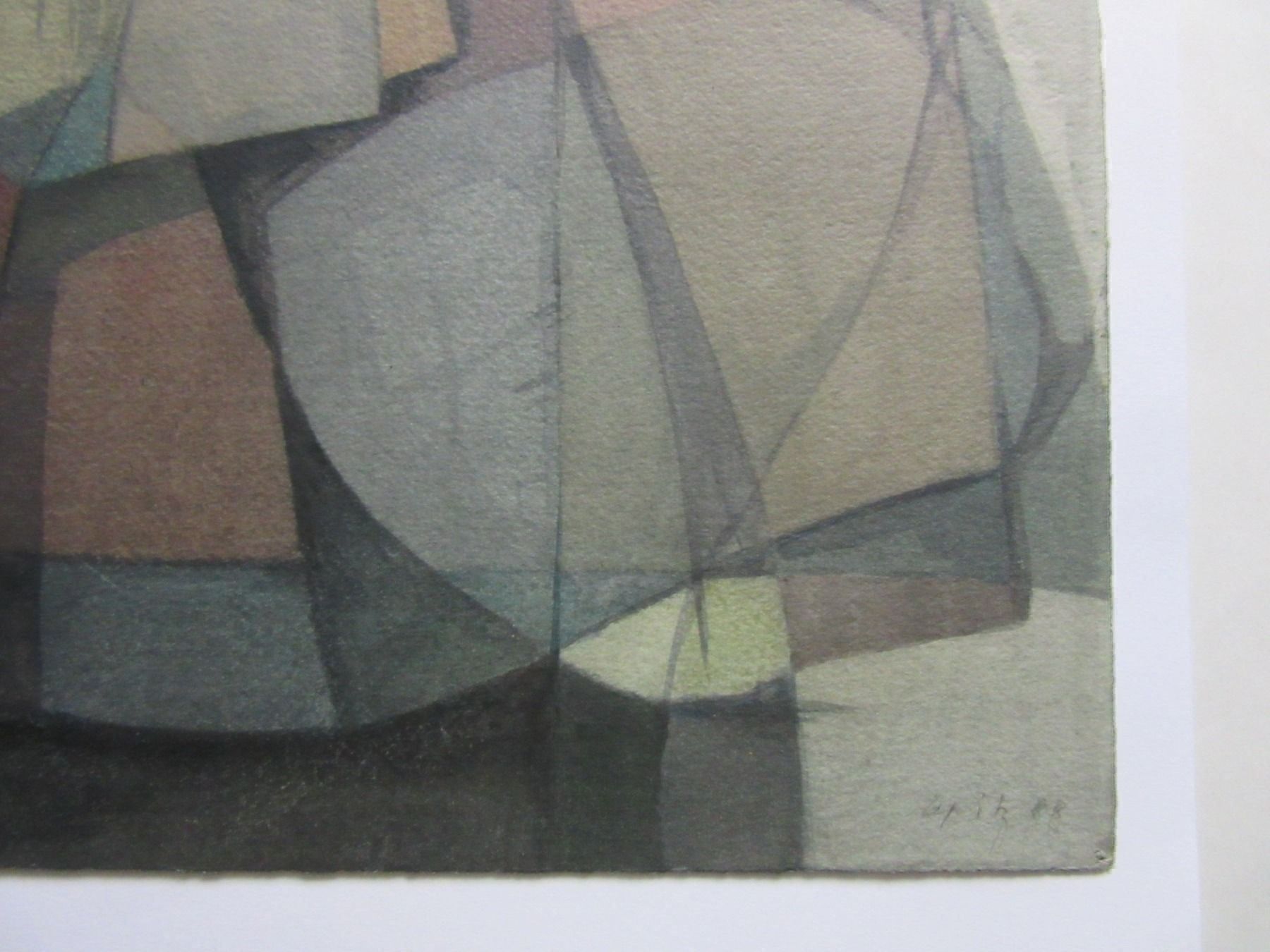 Poster & Bilder: FRANZ K. OPITZ     ORIGINAL AQUARELL SIGNIERT – Gebraucht aus Gersau von kunst-online 2