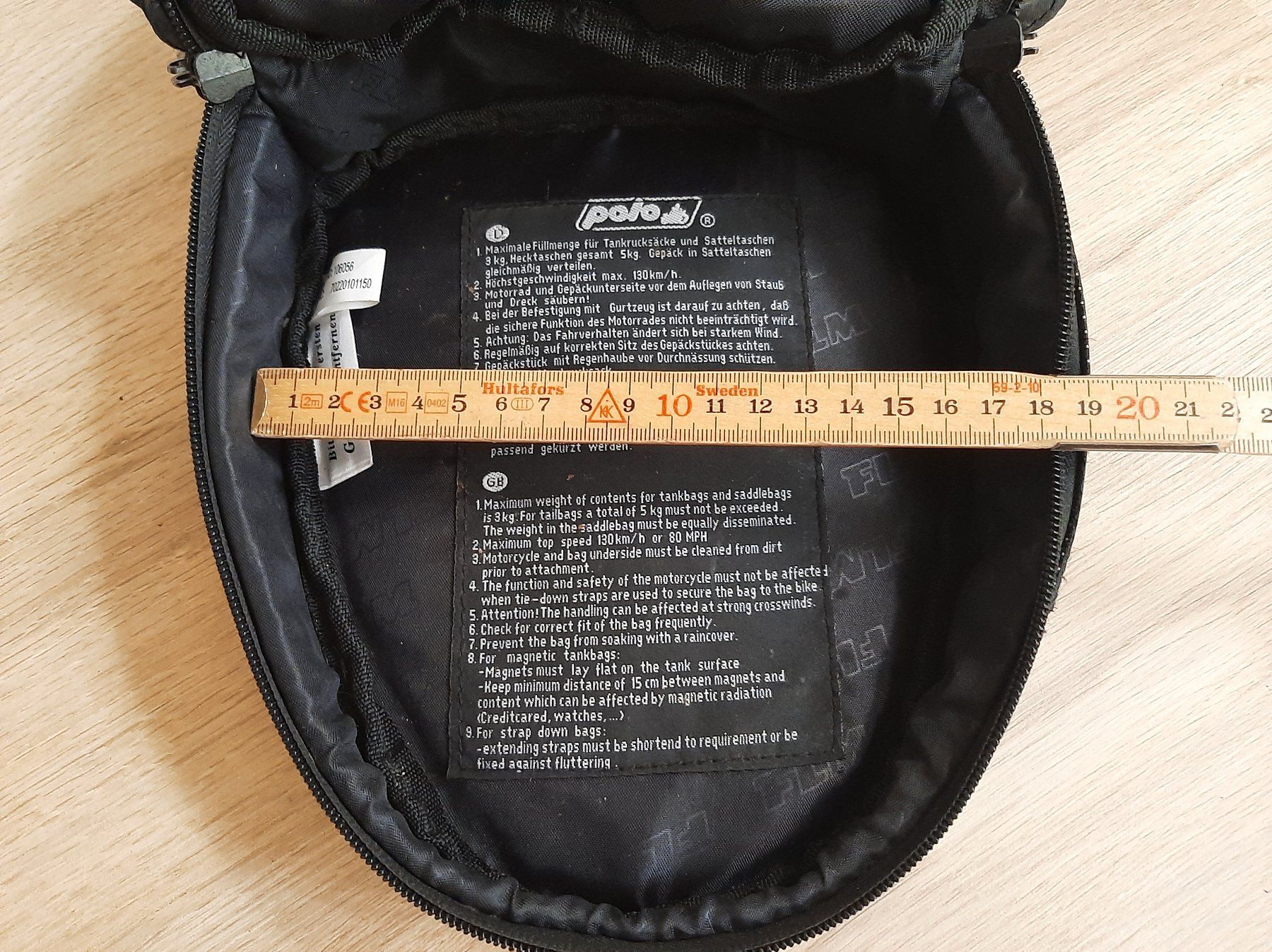 Borse: FLM Petite sacoche pour moto – Usato da Fribourg venduto da metalhands 4