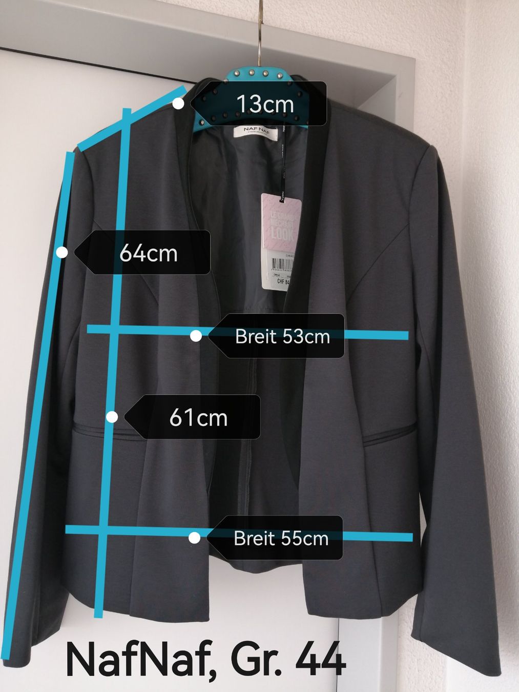 Nafnaf Vestes: Blazer NafNaf – Neuf avec emballage d'origine à Buchrain par nat_pl5p 8