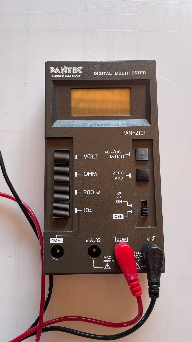 Misurare: Pantec Digital Multimeter PAN-210I – Usato da Glattfelden venduto da cybermaxx