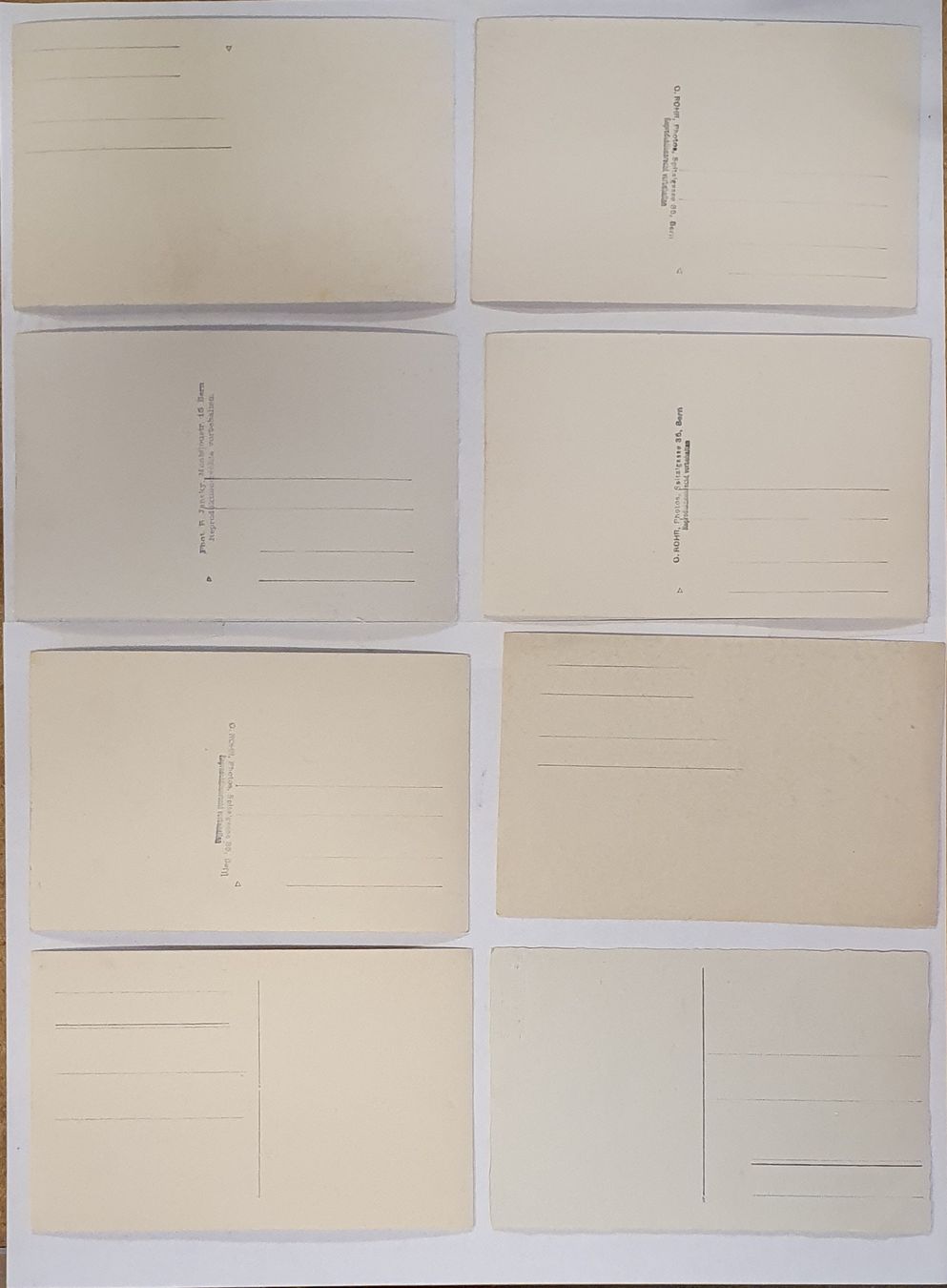 Cartoline postali: Bern - 8 alte Ansichtskarten Umzug Trachten – Usato da Kreuzlingen venduto da Rschweiz1 1