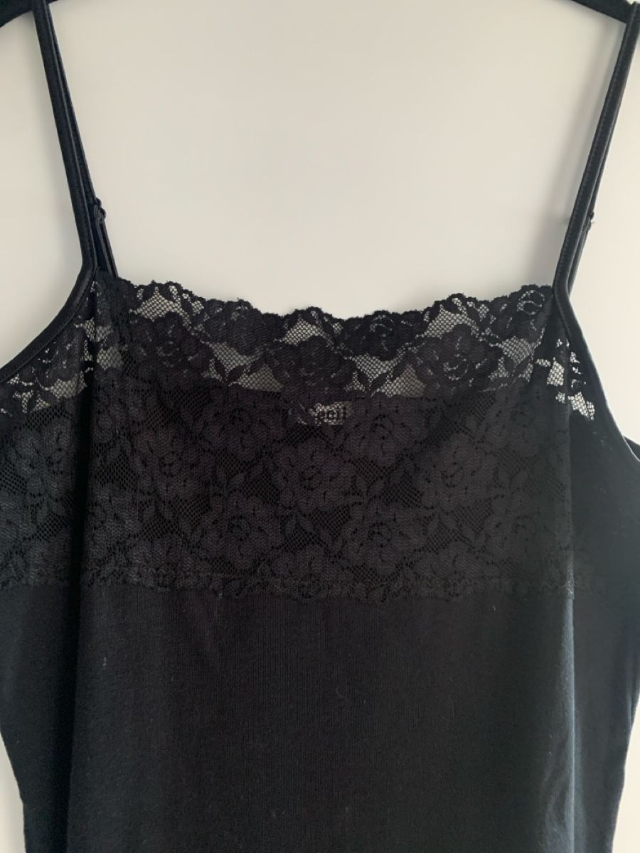 Top: Black Lace Top Trim Size M or L – Usato da Immensee venduto da Gitter 3