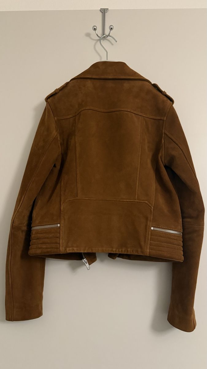 Maje Giacche: Maje Lederjacke Velours Gr. 36 – Nuovo (secondo la descrizione) da Zürich venduto da car_9vrr 2