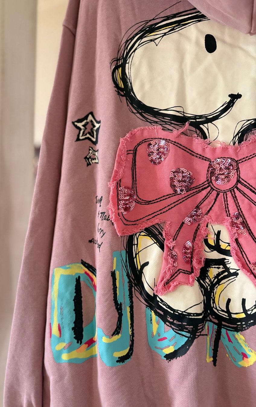 Maglioni & Felpe: SNOOPY SWEAT-HOODIE MIXT COTON! M – Nuovo e nell'imballaggio originale da Locarno venduto da NicoNion 5