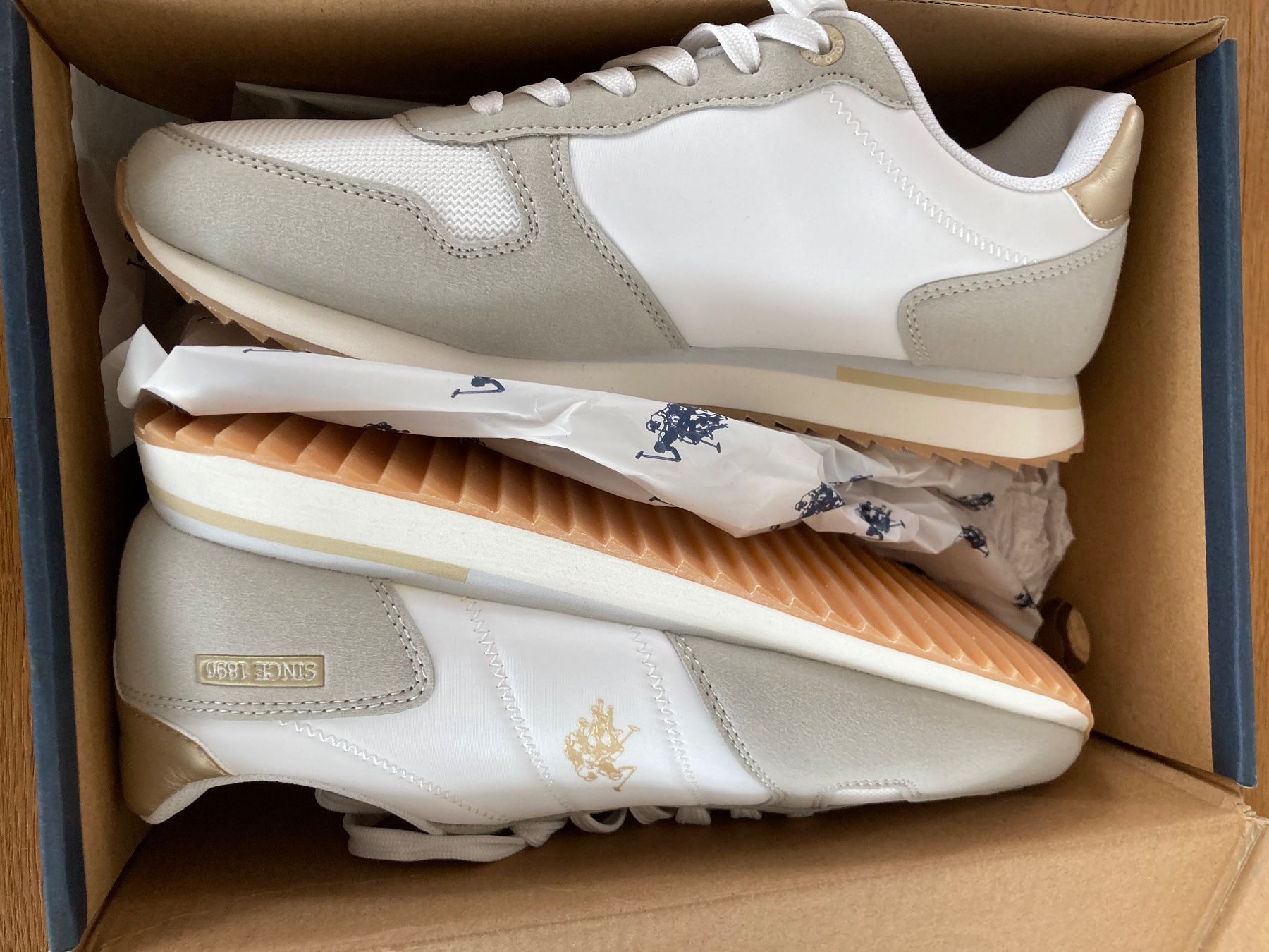 US Polo Damenschuhe: NEUE U.S. Polo Sneaker Damen, Grösse 40 – Neu und originalverpackt aus Rudolfstetten von Wintertraum 3
